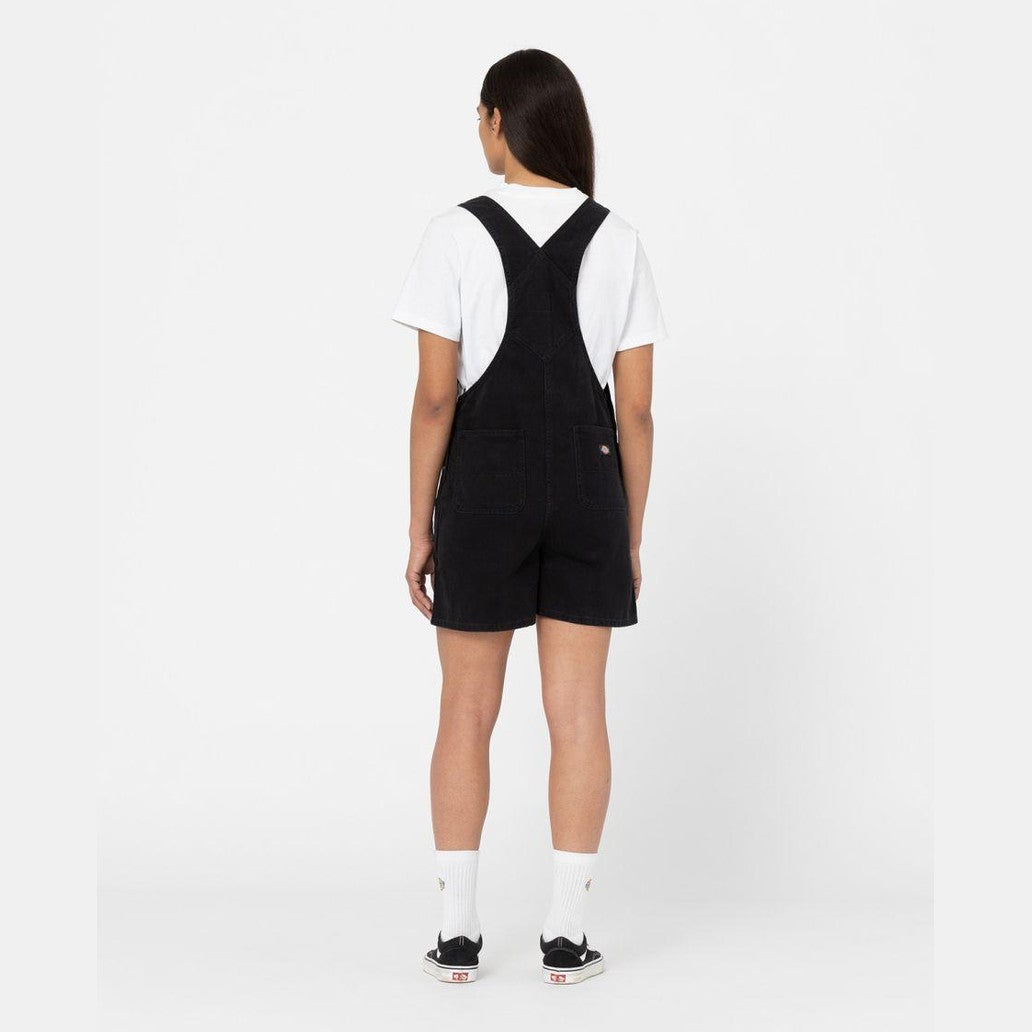Salopette Dickies Duck Canvas Short Bib black