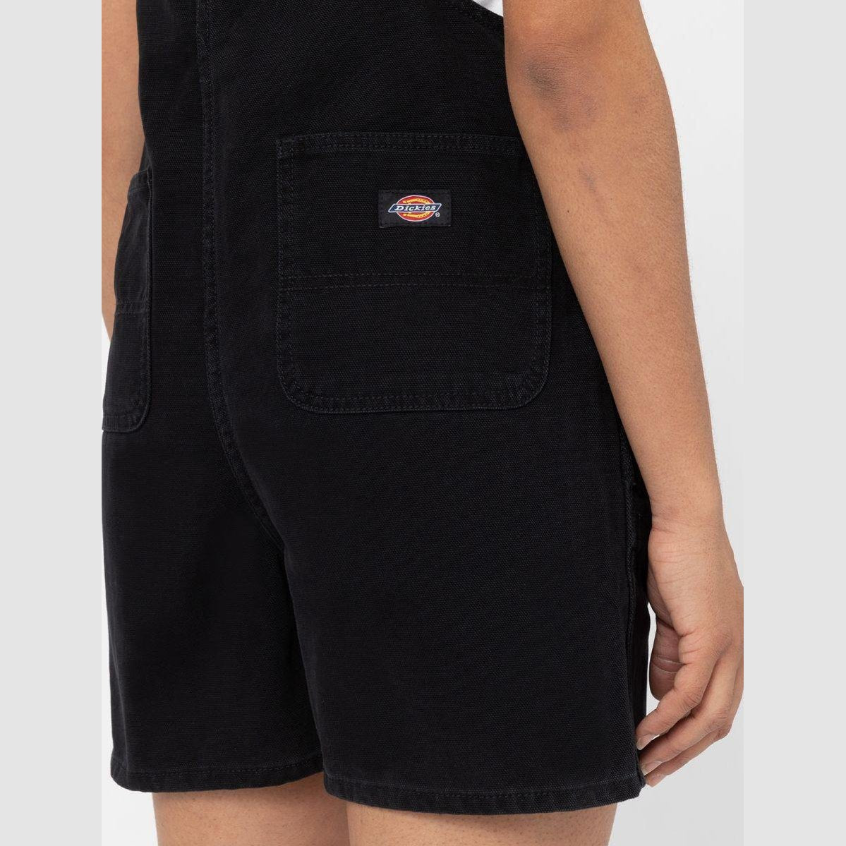 Salopette Dickies Duck Canvas Short Bib black
