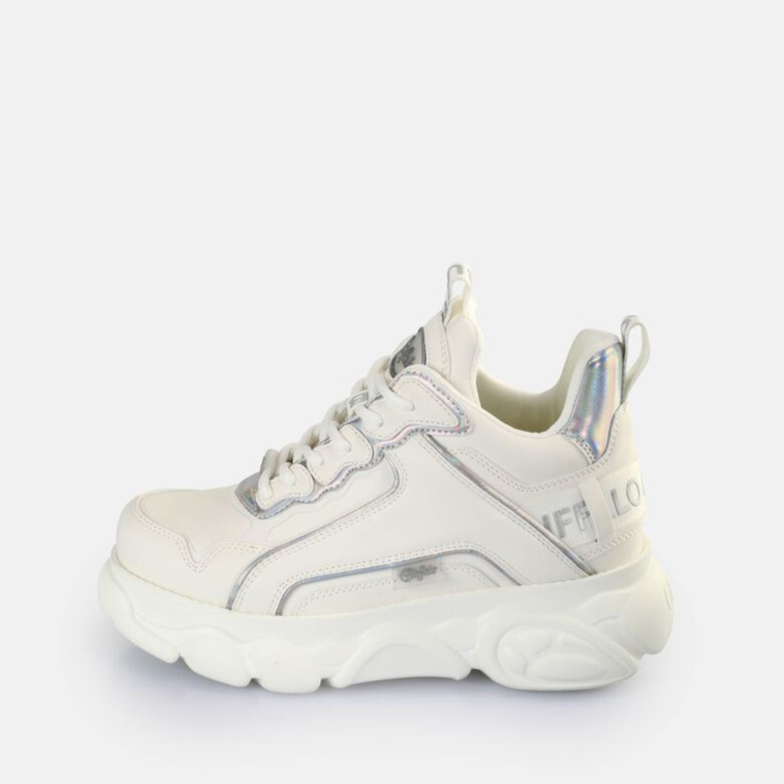 Scarpe Buffalo Cld Chai off white silver