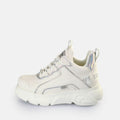 Scarpe Buffalo Cld Chai off white silver