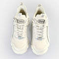 Scarpe Buffalo Cld Chai off white silver
