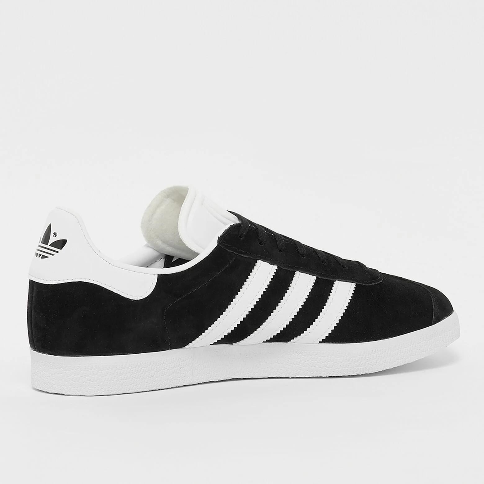 Scarpe sneakers Adidas Gazzelle black white gold