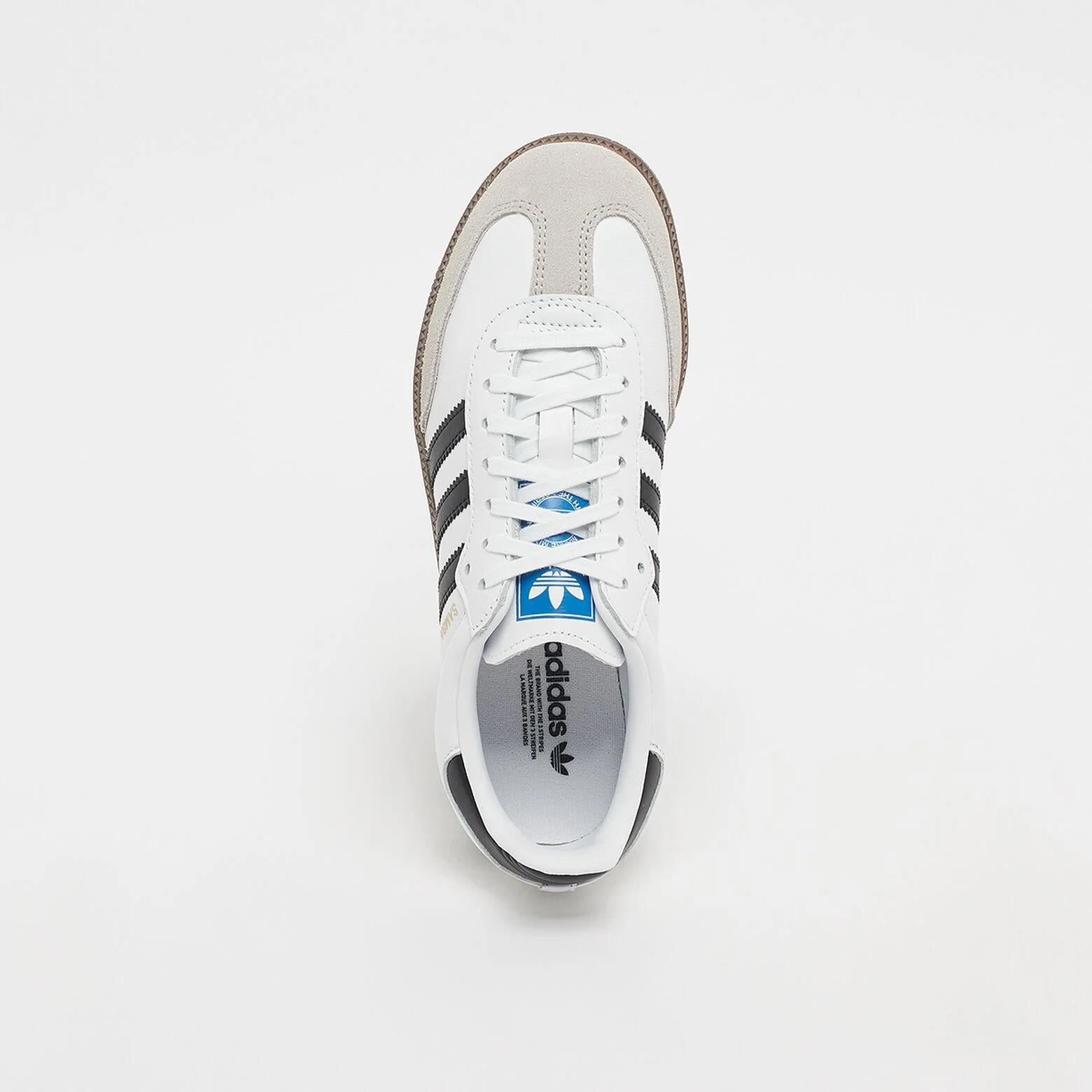 Scarpe sneakers Adidas Samba OG white black