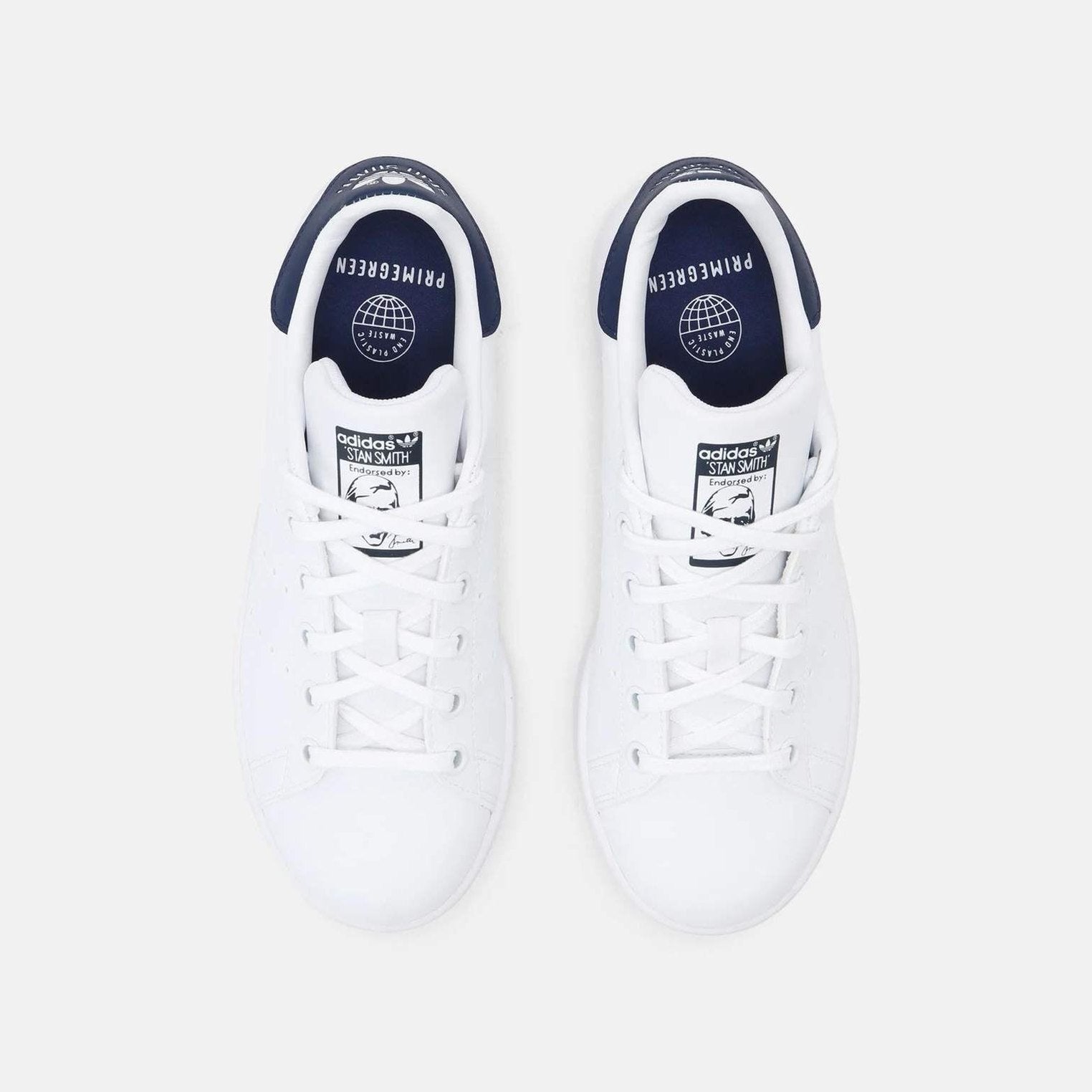 Scarpe sneakers Adidas Stan Smith white navy