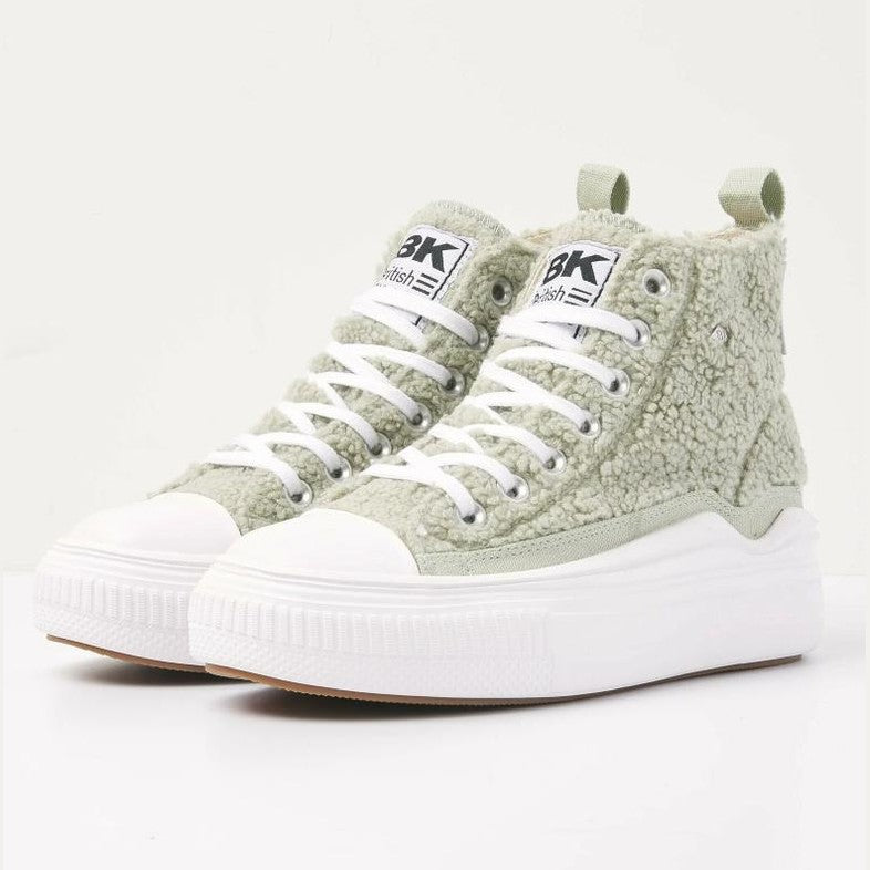 Scarpe sneakers British Knight Kaya Flow Mid sage white green