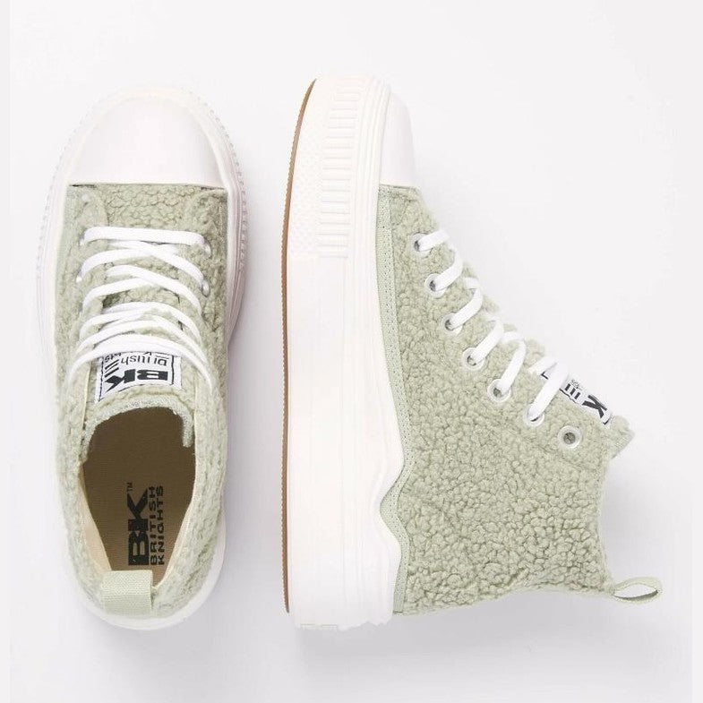 Scarpe sneakers British Knight Kaya Flow Mid sage white green