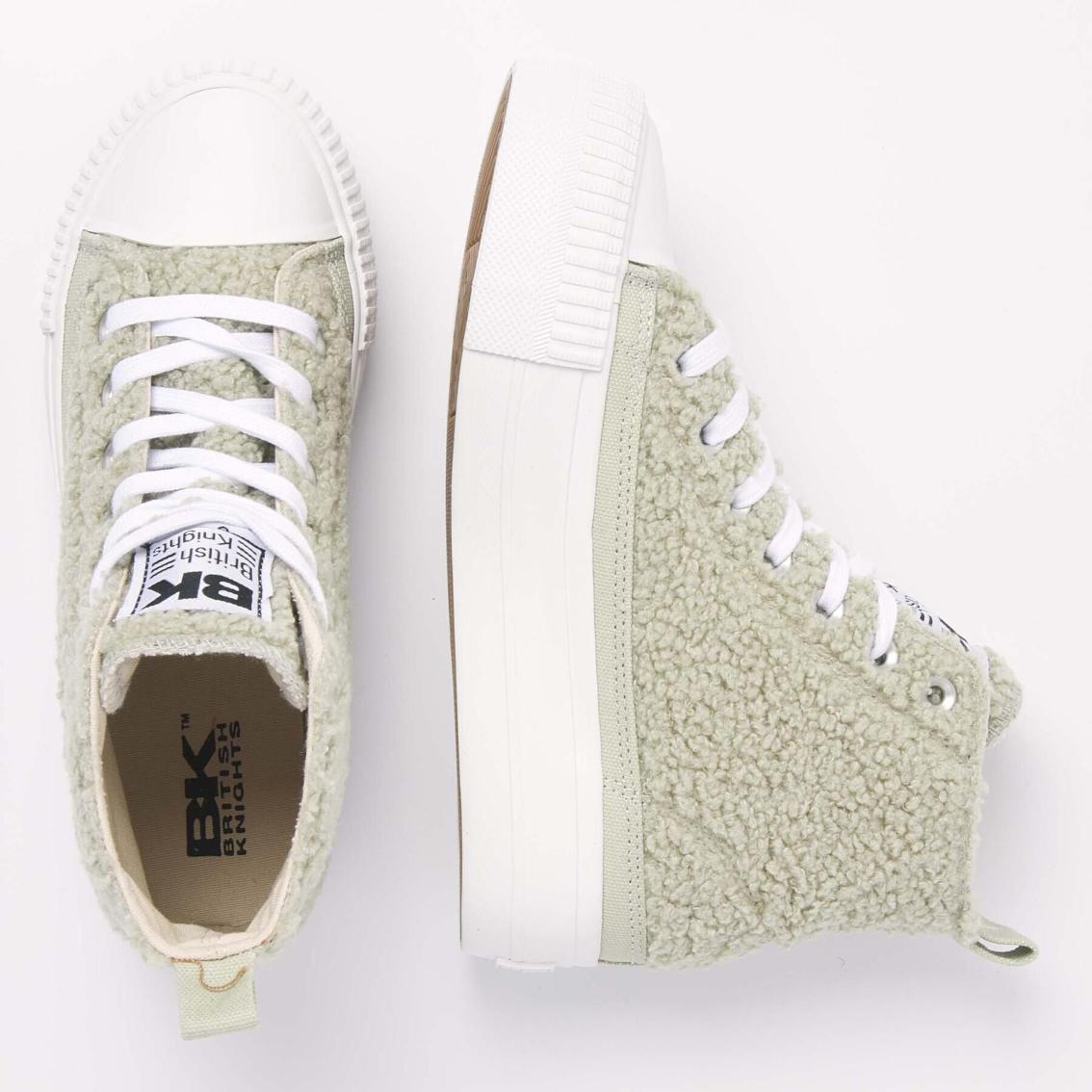 Scarpe sneakers British Knight Kaya Mid safe off white green