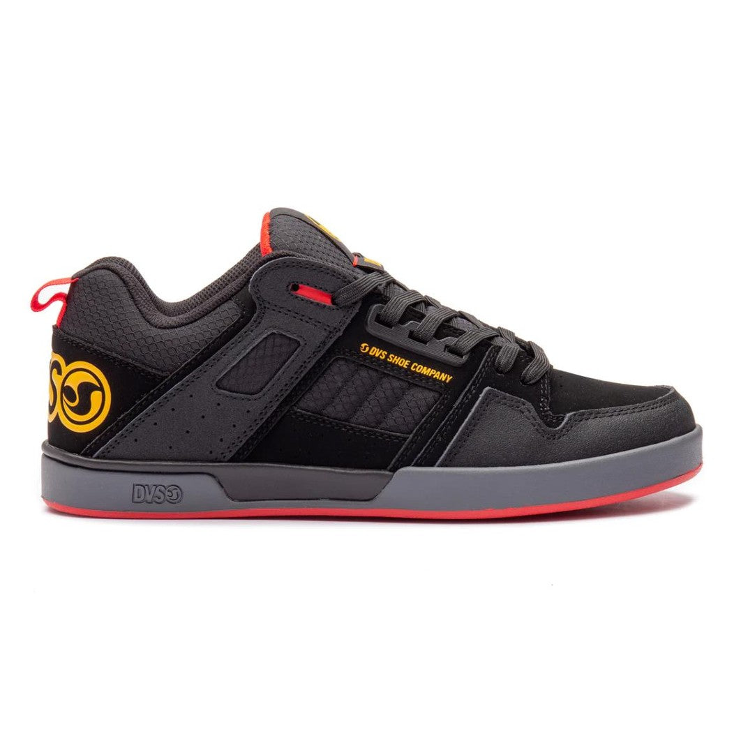 Scarpe sneakers DVS Comanche black red yellow