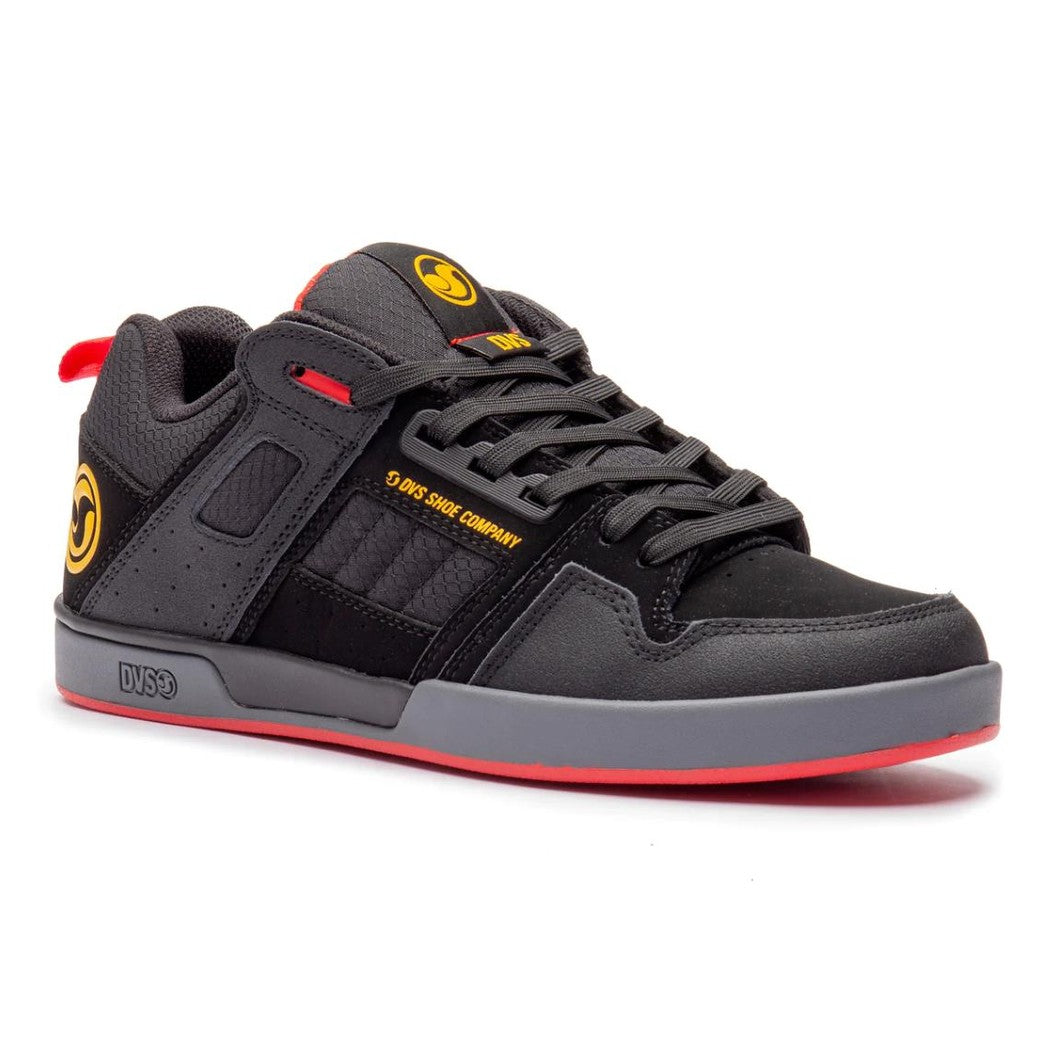 Scarpe sneakers DVS Comanche black red yellow