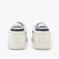 Scarpe sneakers Diadora Game Low Waxed white blue