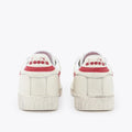 Scarpe sneakers Diadora Game Low Waxed white red