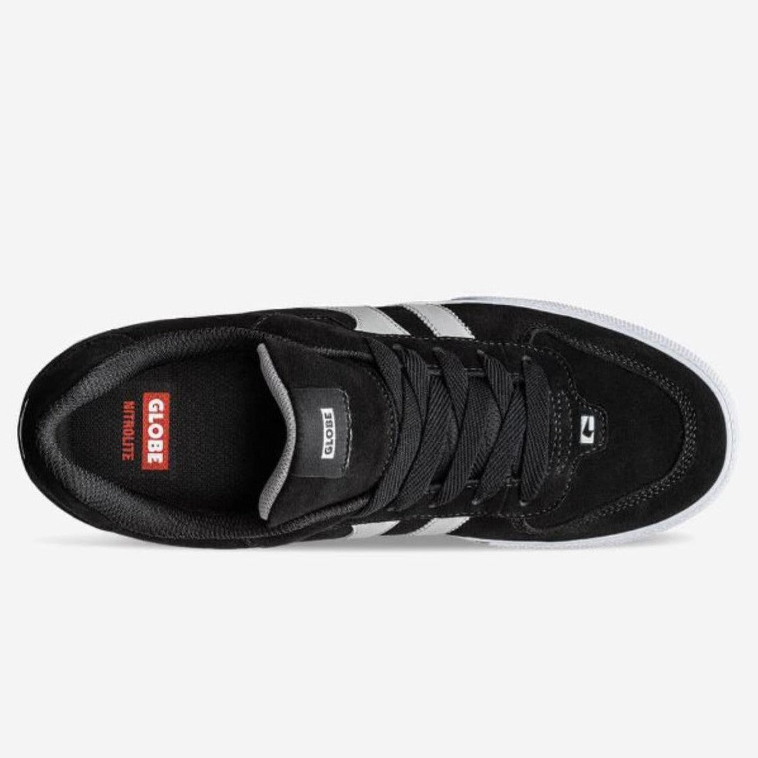 Scarpe sneakers Globe Encore 2 black light grey