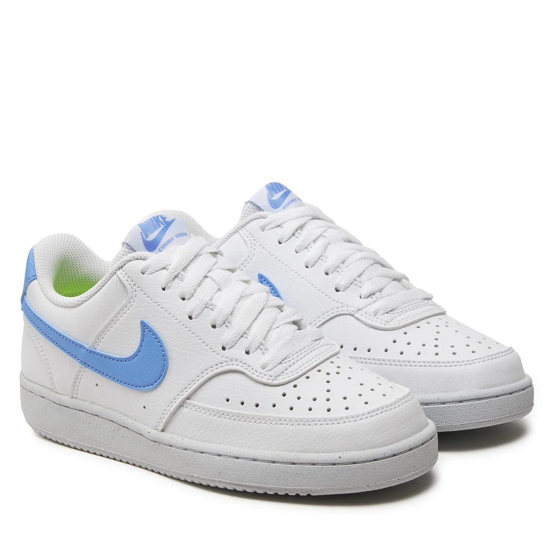 Scarpe sneakers Nike Court Vision Lo light blue white