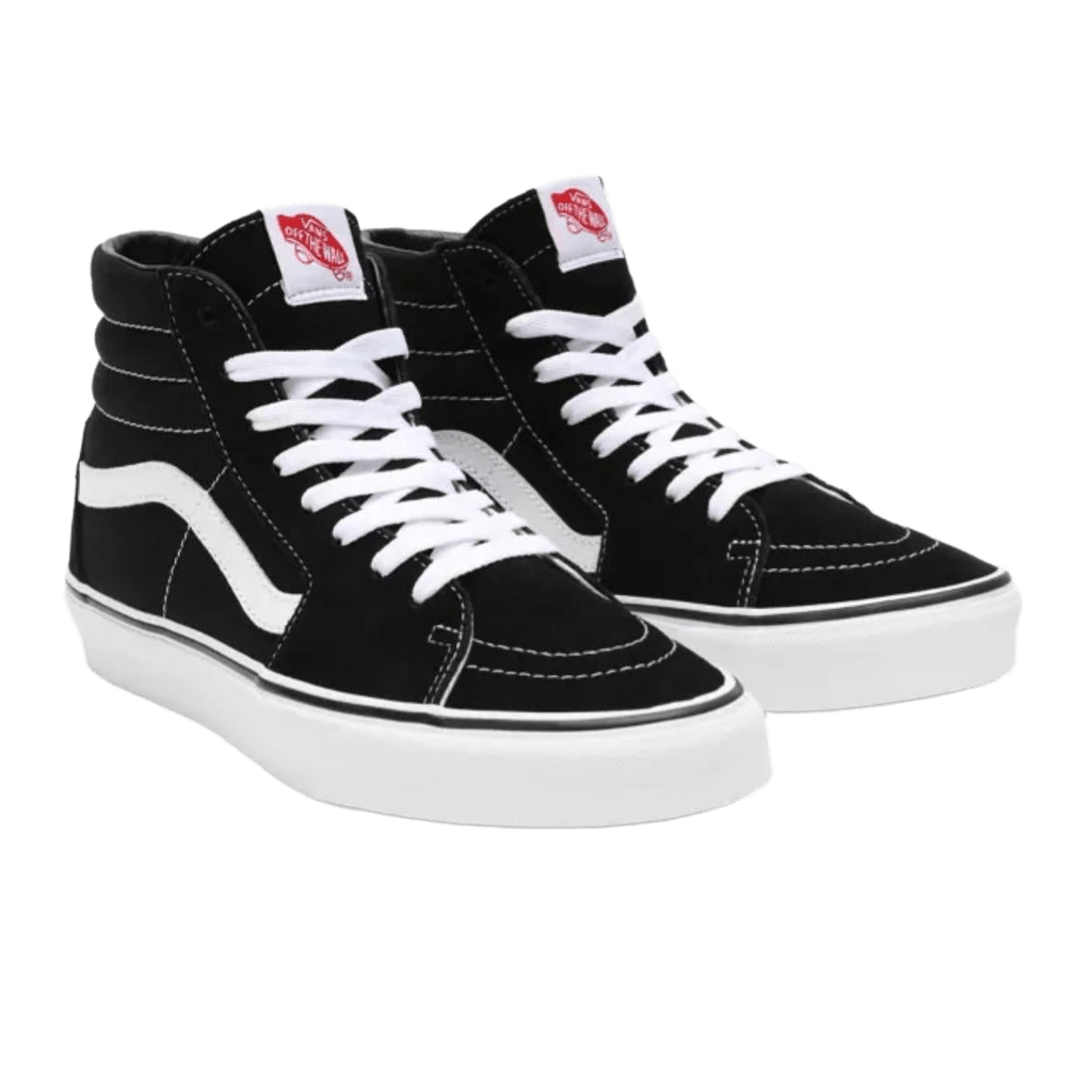 Scarpe sneakers Vans SK8 HI black white