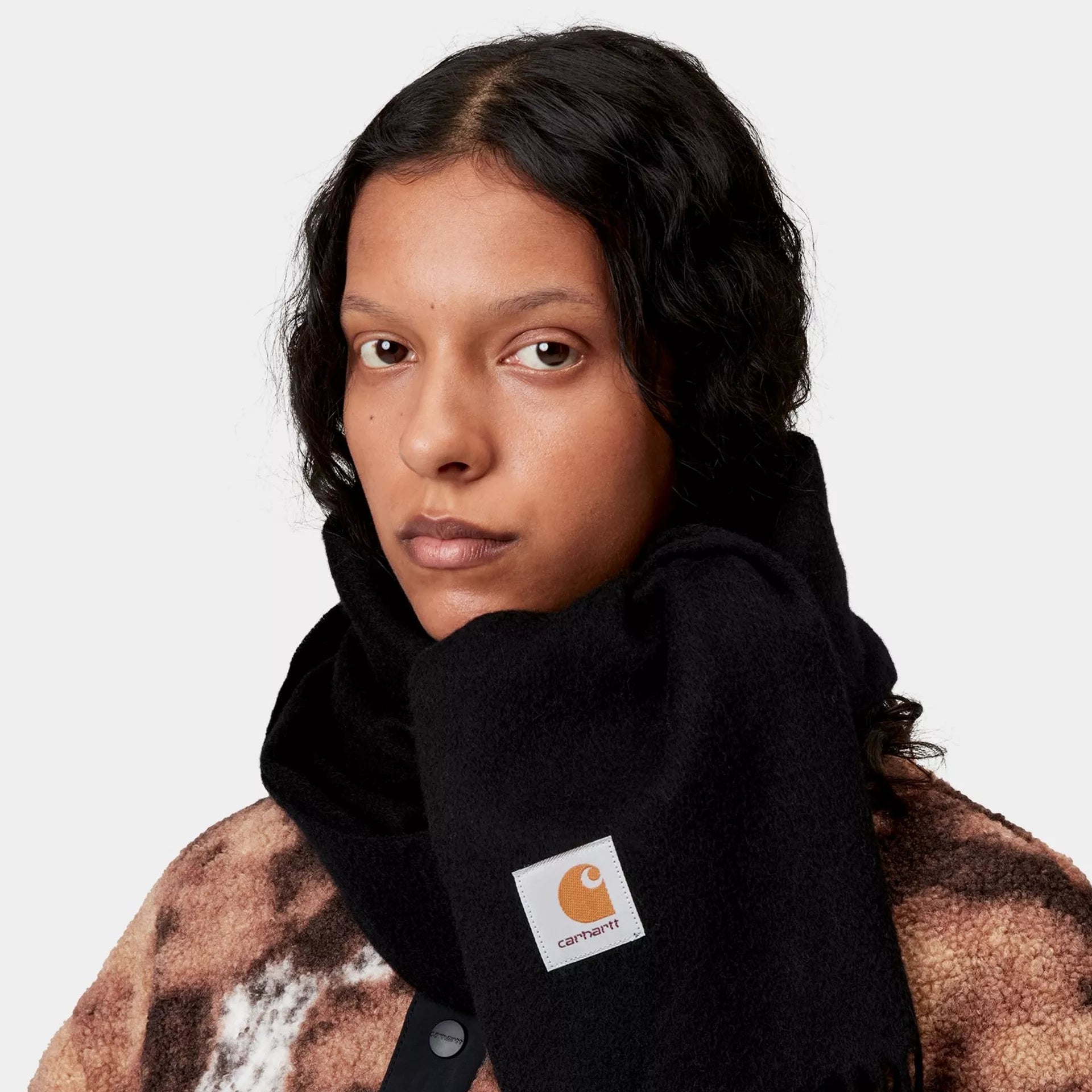 Sciarpa Carhartt Clan Scarf Black