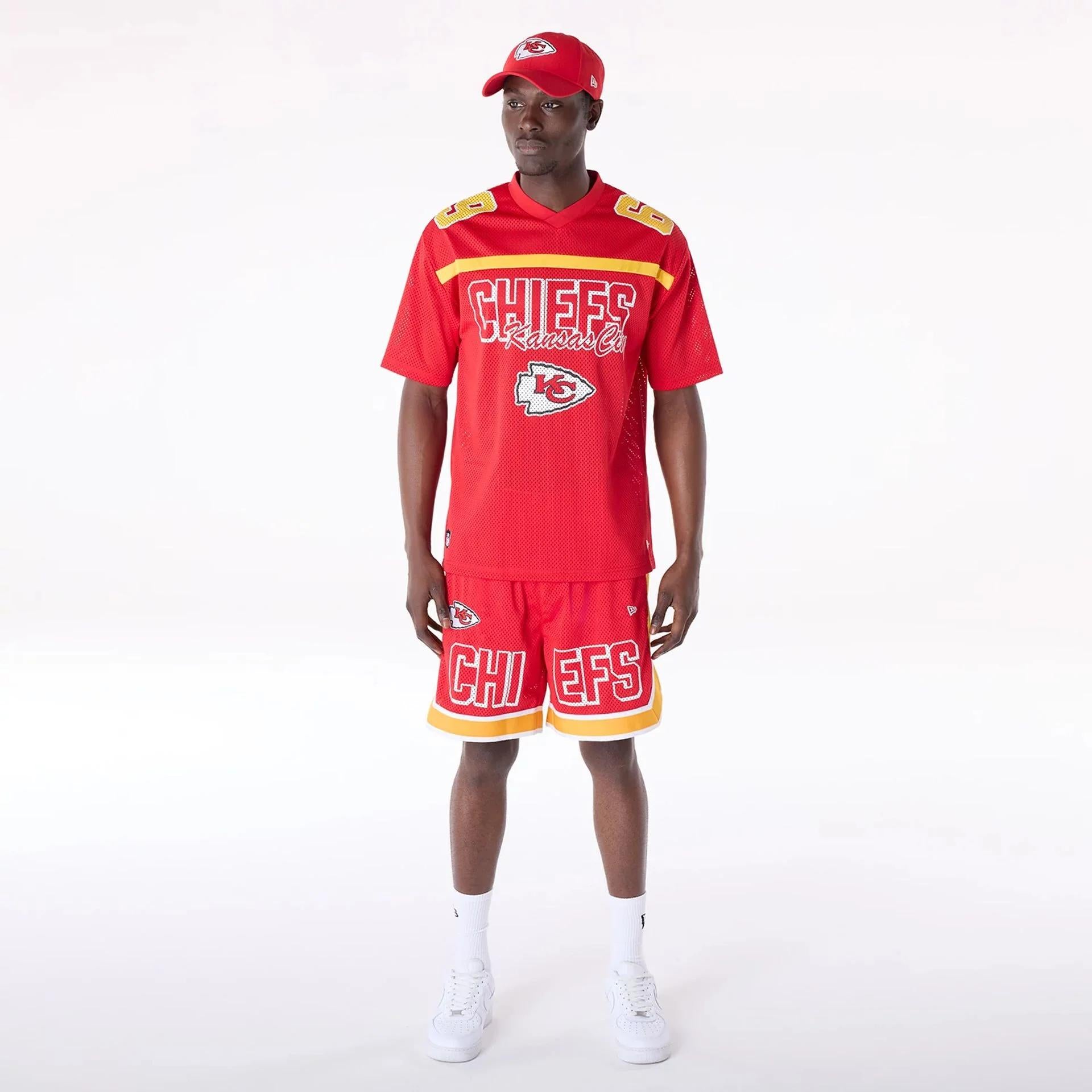 Shirt New Era Kansas City Chiefs NFL Mesh red