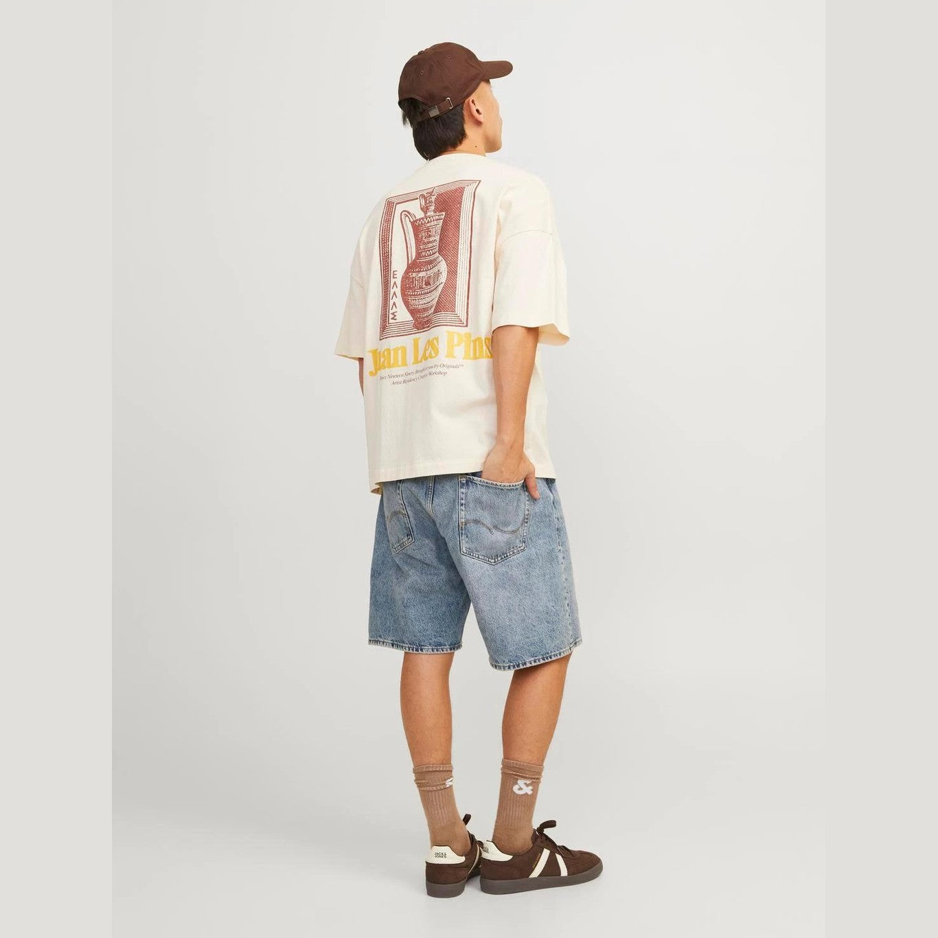 Short Jack & Jones Alex blue denim