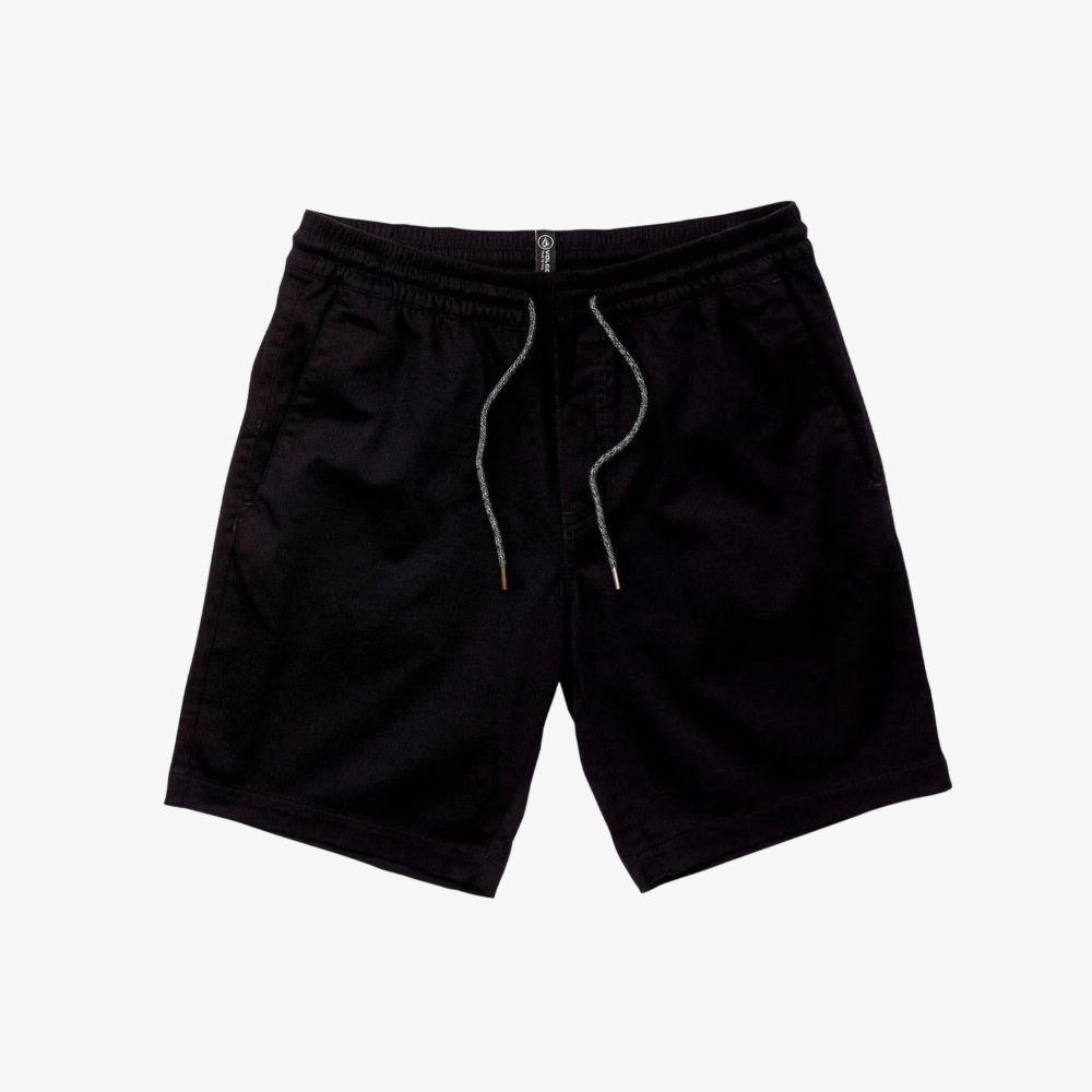 Short Volcom Fricking Elasticated Waist black