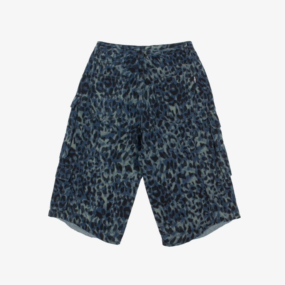 Short Wasted Paris Cheetah grant blu