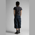 Short Wasted Paris Cheetah grant blu