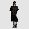 Short Wasted Paris Pleated blk