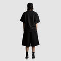Short Wasted Paris Pleated blk