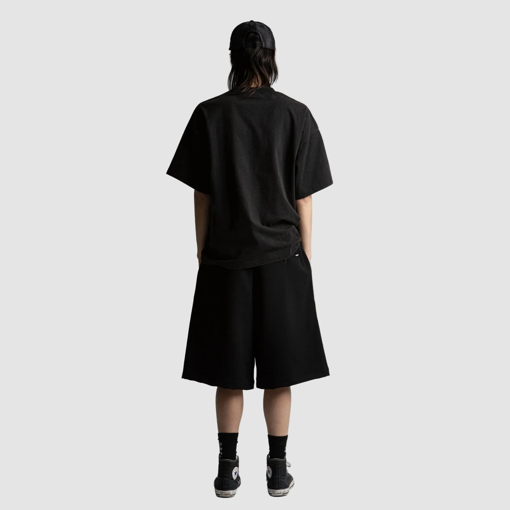 Short Wasted Paris Pleated blk