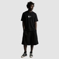 Short Wasted Paris Pleated blk