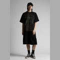 Short Wasted Paris Pleated blk