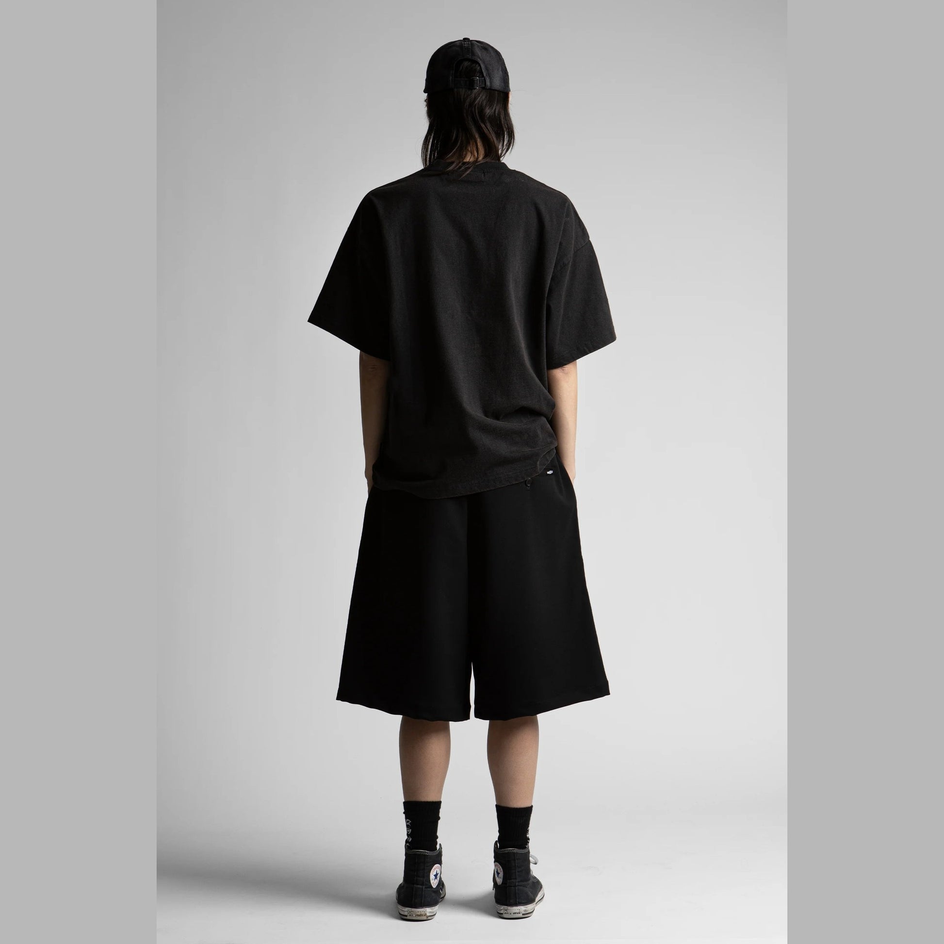 Short Wasted Paris Pleated blk