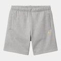 Shorts Carhartt Chase Sweat grey heather gold