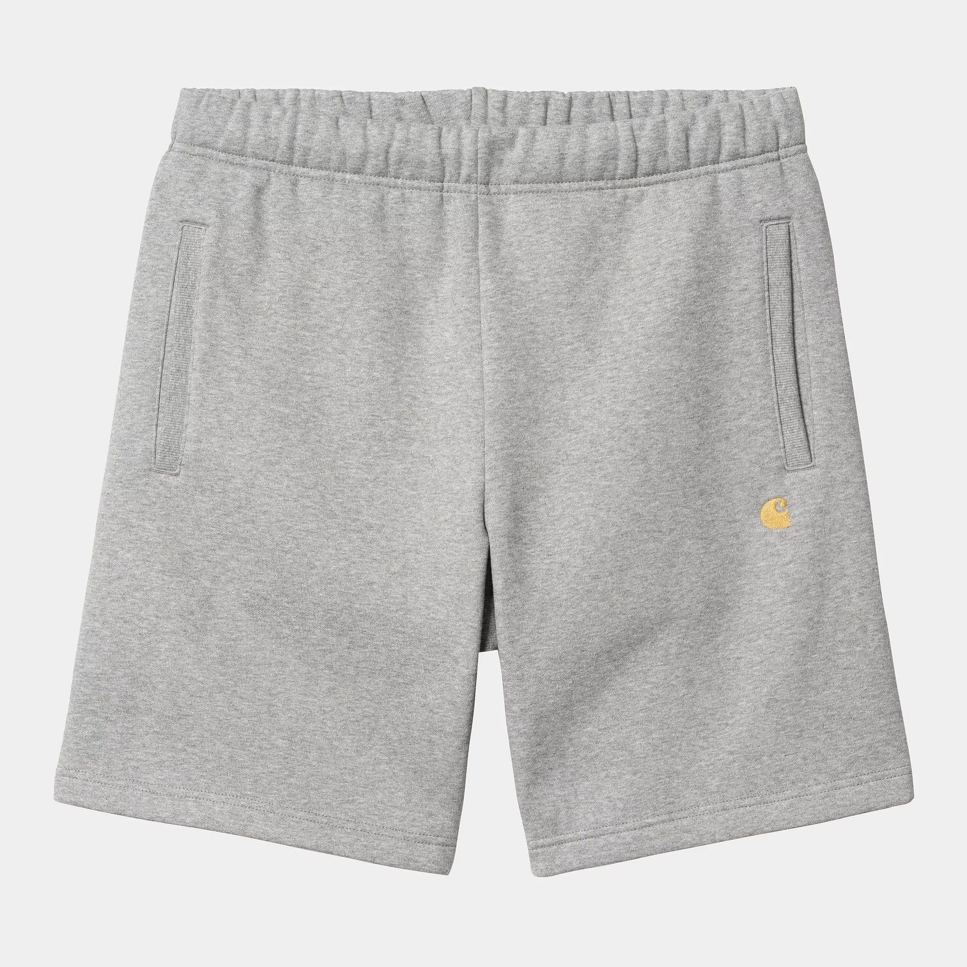 Shorts Carhartt Chase Sweat grey heather gold