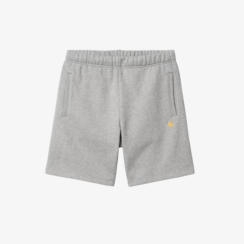 Shorts Carhartt Chase Sweat grey heather gold