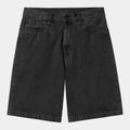Shorts Carhartt Landon black stone wash