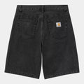 Shorts Carhartt Landon black stone wash