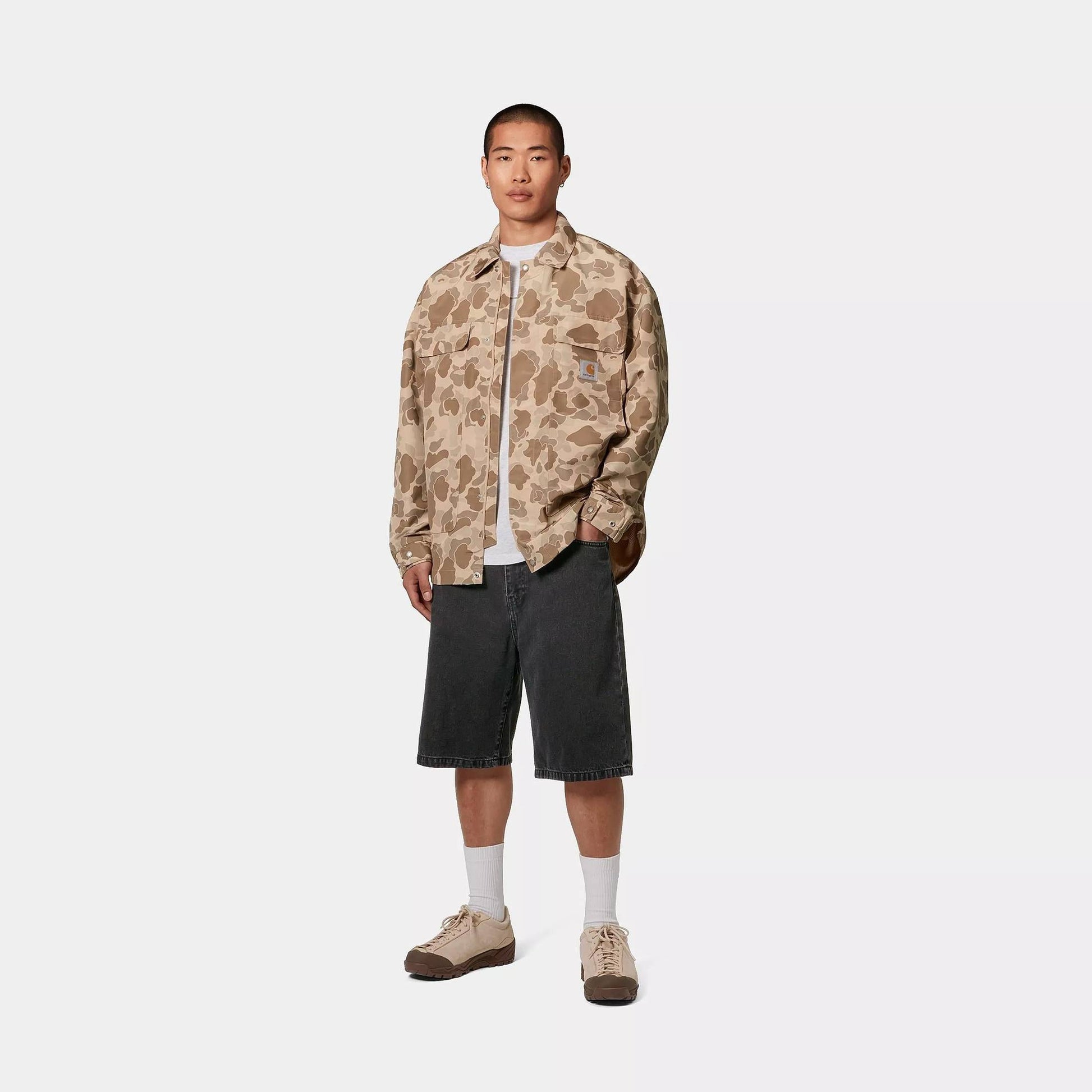 Shorts Carhartt Landon black stone wash