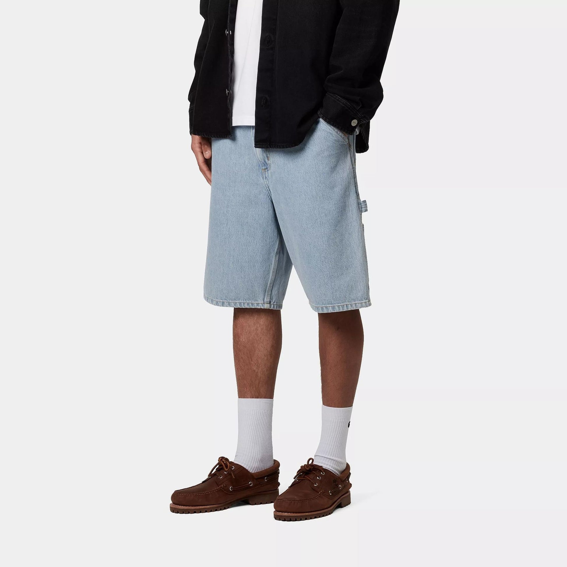 Shorts Carhartt Single Knee blue heavy stone