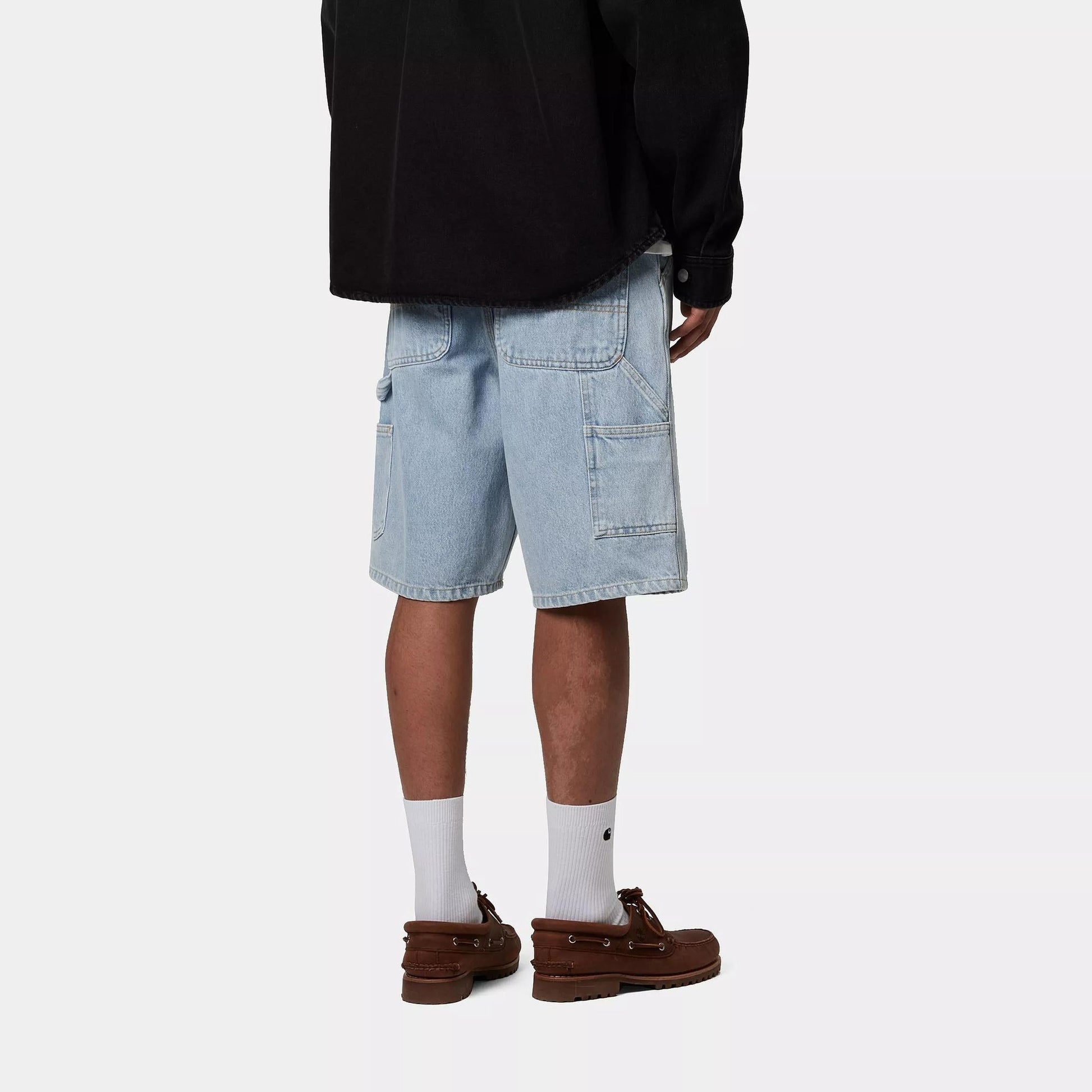 Shorts Carhartt Single Knee blue heavy stone