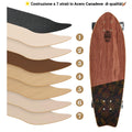 Skateboard Cruiser Ghettoblaster Mogano Tki Totem Fish Tail 33