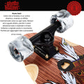 Skateboard Cruiser Ghettoblaster Mogano Tki Totem 32