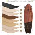 Skateboard Cruiser Ghettoblaster Mogano Tki Totem Fish Tail 30