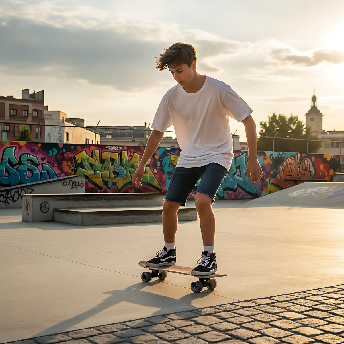 Skateboard Cruiser Ghettoblaster Mogano Tki Totem 26" -7,25"