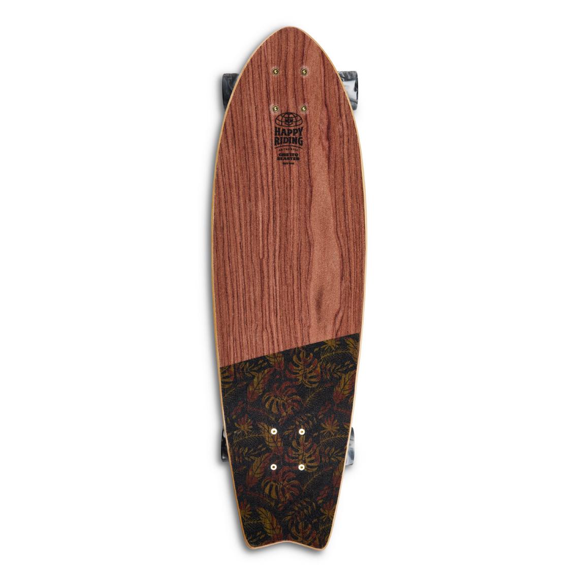 Skateboard Cruiser Ghettoblaster Mogano Tki Totem Fish Tail 30" -9"