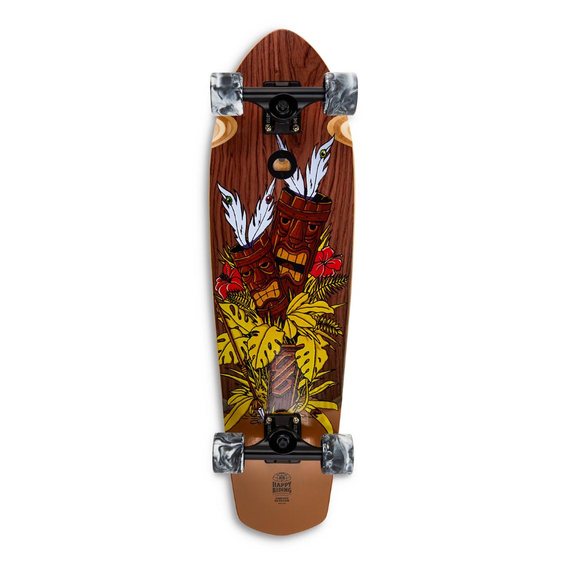 Skateboard Cruiser Ghettoblaster Mogano Tki Totem 32" -9,25"
