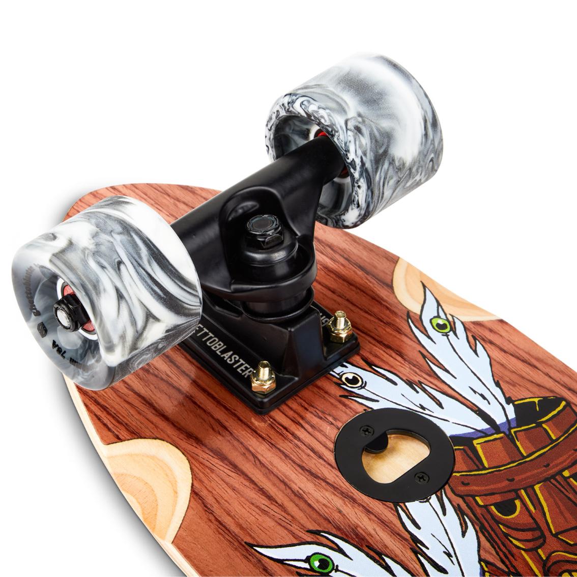 Skateboard Cruiser Ghettoblaster Mogano Tki Totem 26" -7,25"