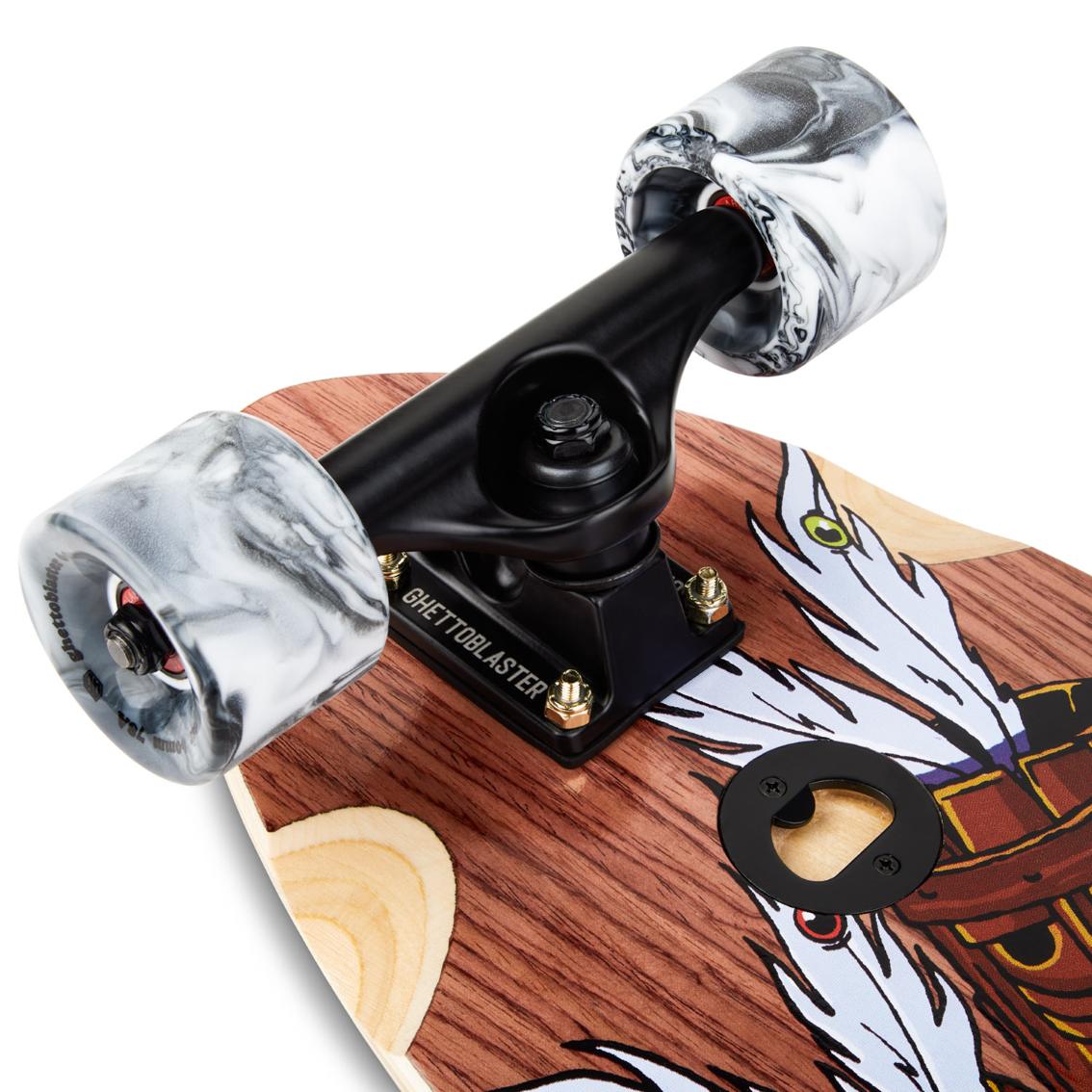 Skateboard Cruiser Ghettoblaster Mogano Tki Totem Fish Tail 30" -9"