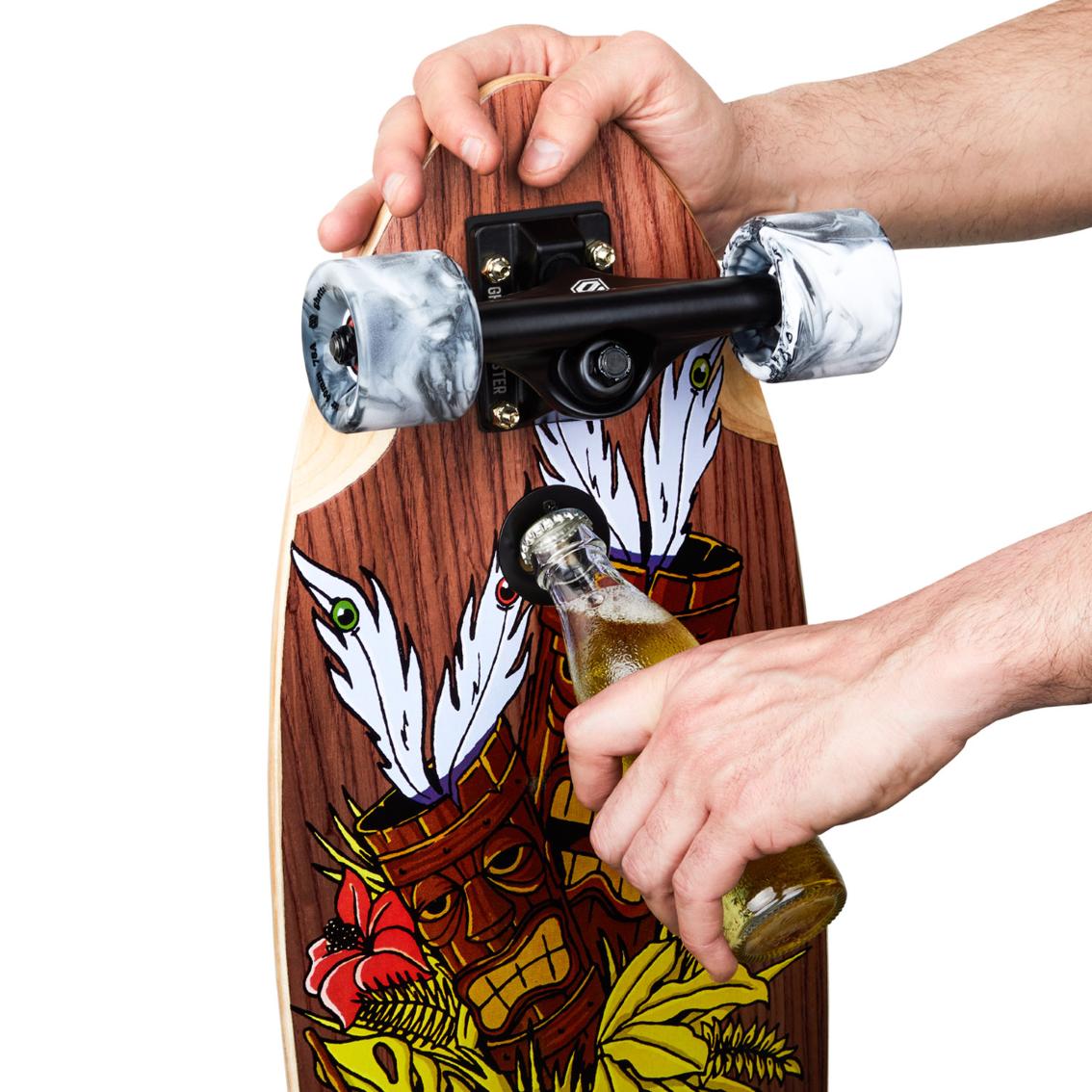 Skateboard Cruiser Ghettoblaster Mogano Tki Totem Fish Tail 30" -9"