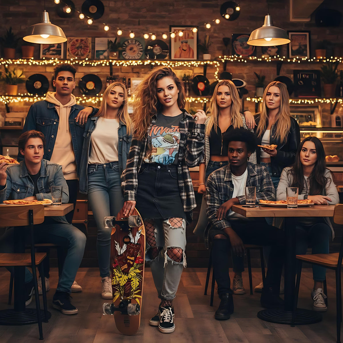 Skateboard Cruiser Ghettoblaster Mogano Tki Totem 32" -9,25"