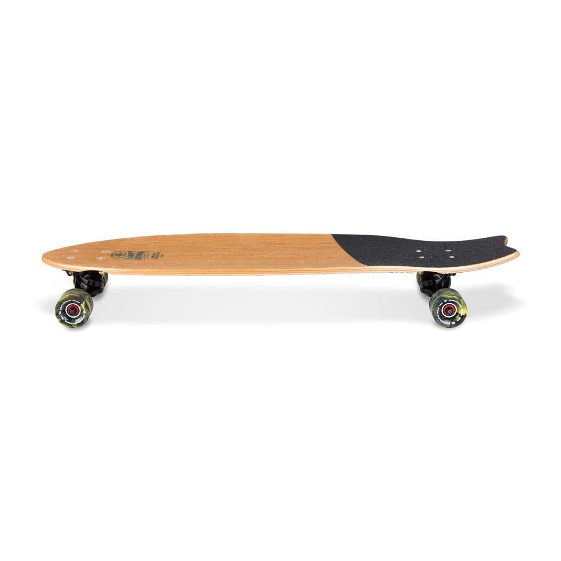 Skateboard Cruiser Ghettoblaster Teak Geroglific Fidh tail 33" -9,5"