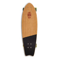Skateboard Cruiser Ghettoblaster Teak Geroglific Fis tail 30
